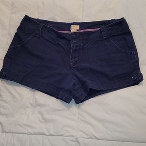 Shorts. Navy Blue Size 13